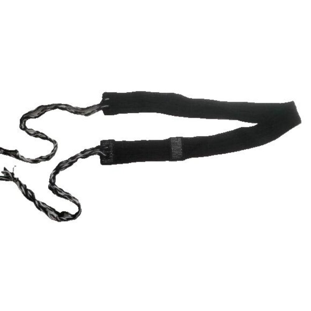 Crochet Stitches/ WAIST BAND -belts / black